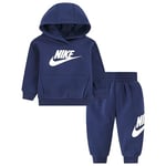 Nike Combinaison pour bébé Club Fleece Bleu Code 66L135-U90, bleu profond/blanc, 18 mois