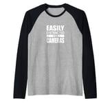 Easily distracted from cameras, photography, best camera Raglan Baseball Tee