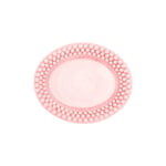 Bubbles Tallerken 20x16 Cm, Light Pink