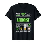 Arborist Profession Job Label Skills Coffee Whiskey T-Shirt