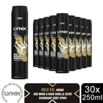 Lynx XXL Body Spray 48-H High Definition Fragrance Deodorant for Men 250ml, 30pk