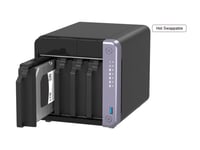 Qnap Ts-432X-4G - Nas-Server - 4 Fack - Sata 6Gb/S - Raid Jbod, 0, 1, 5, 6, 10, 50, 60 - Ram 4 Gb - Gigabit Ethernet / 2.5 Gigabit Ethernet / 10 Gigabit Ethernet - Iscsi Support