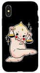 iPhone X/XS Kewpie Baby Libra Zodiac Scales of Justice Tattoo Flash Case