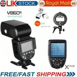 Godox V860III N TTL HSS Wireless Flash+Xpro-N For Nikon+S-type Bowens Bracket UK