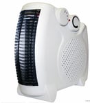 2000w Fan Heater with 2 Heat Settings & Cool Blow Setting