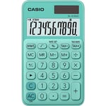 Casio Calculatrice de poche - 10 chiffres verte