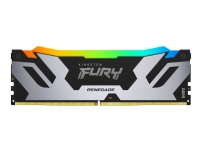 Kingston FURY Renegade RGB - DDR5 - sats - 96 GB: 4 x 16 GB - DIMM 288-pin - 6000 MHz / PC5-48000 - CL32 - 1.35 V - ej buffrad - icke ECC - svart, silver