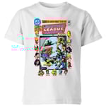 Justice League Crisis On Earth-Prime Cover Kids' T-Shirt - White - 5-6 Years