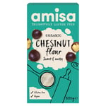 Amisa Organic Chestnut Flour - 350g - Best Before Date is 15th May 202