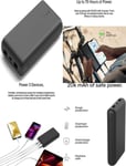 Belkin USB C Portable Charger 20000 mAh, 20K Power 20,000 - 15 Watts, Black 