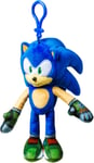 Sonic Prime Boscage Maze Sonic Clip-On Plush 15cm