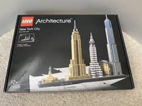 LEGO ARCHITECTURE: New York City (21028) Brand New & Sealed 2016