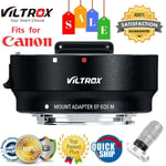 Viltrox EF- M Auto Focus Lens Mount Adapter for Canon EF EF S to Canon  M