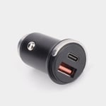 NOCK 12V laddare / billaddare Charger+, 45 W, USB-C + USB-A