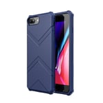 Moonbaby New Diamond Shield TPU Drop Protection Case for iPhone 7 Plus / 8 Plus(Black) (Color : Blue)
