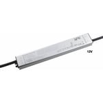 LED transformator 12V/24V 0-100W IP66 (Spänning: 12V DC)