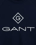 Gant Lock Up C-Neck Sweatshirt M Evening Blue (Storlek S)