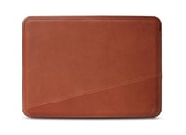 Decoded Leather Frame Sleeve for Macbook 14" Chokladbrun