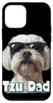 Coque pour iPhone 12 mini Tzu Dad Apparel – Joli design d'amant de chien pour homme, propriétaires de Tzu