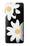 Daisy White Flowers Case Cover For Sony Xperia XZ3