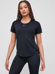 Nike The One Dri-FIT T-shirt - Black, Grey, Size Xs, Women