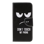 Samsung Galaxy A50 Don't Touch My Phone lompakkokotelo