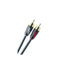 QED Profile Audio RCA Stereo Kabel 3.0M