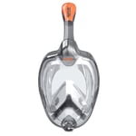 Seacsub Unica Snorkeling Mask Orange,Svart L-XL