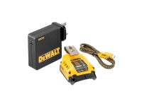 DeWALT DCB094K-QW, Batteriladdare, DeWalt, Svart, Gul