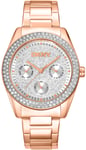 DKNY DK1L078M0035 Chambers Multi Glitz Silverfärgad/Roséguldstonat stål Ø36 mm