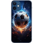 Apple iPhone 12 mini Transparent Mobilskal Flygande boll