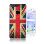 Huawei Honor 8 Hårt Plastskal Med Mönster - Brittisk Flagga