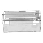 Asixxsix Camping Toaster Rack, Bread Toaster, Foldable Portable Stainless Steel Handheld for Camping Hiking Fishing Picnic