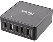 InLine Quick Charge USB PD 3.0 Ladestation  - 4xUSB-A+USB-C - 60