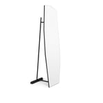 Ferm Living - Shard Free Standing Mirror - Full Size - Black - Svart - Golvspeglar