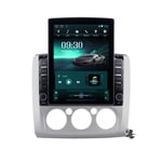 QBWZ Autoradio Android 9.0, Radio pour Ford Focus AC MC 2004-2011 Navigation GPS 9,7 Pouces Unité Principale à écran Vertical MP5 Lecteur multimédia vidéo avec 4G WiFi Carplay