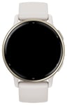 Garmin 010-02862-11 Vivoactive 5 Cream Gold Aluminium Bezel Watch