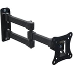 TILT SWIVEL TV WALL MOUNT BRACKET 10 14 16 17 18 19 20 22 24 26 INCH LCD LED UK