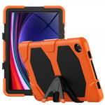 Samsung Galaxy Tab A9 Plus X210 X215 X216 Skal Heavy Duty Armor Orange
