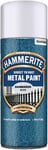 Hammerite Spray Paint for Metal. Direct to Rust Exterior Silver Metal Paint, and