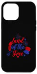 Coque pour iPhone 13 Pro Max 4 juillet Land of The Free