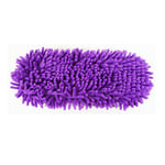 Mopping Slipper Shoes Cover Dust Floor Cleaning Slippers Shoes Mop House Clean Shoe Cover Multifunction Lace Purple