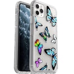 OtterBox iPhone 11 Pro Max & iPhone XS Max Symmetry Series Case - Y2K BUTTERFLY, ultra-sleek, wireless charging compatible, raised edges protect camera & screen
