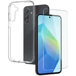 NORTHJO Samsung Galaxy A56 5G Skal & Skärmskydd - Transparent