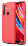 Hülle® Firmness and Flexibility Case Compatible for Xiaomi Redmi Note 8T(Red)