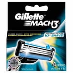 Gillette Mach3 Turbo 4-blad