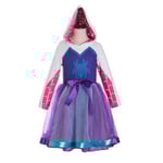 Ghost Spider Inspired Costume Spider Gwen Inspired Costume Ghost Spider Hoodie Spider Gwen Cosplay Tutu Klänningar Spider Birthday 6T