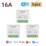 Tuya Mini Wifi och Zigbee-brytare Diy 2-vägs kontrolltimerreläautomatisering