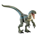 Mattel Jurassic Park Hammond Collection Action Figure Velociraptor Blue
