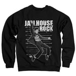 Hybris Elvis Presley - Jailhouse Rock Sweatshirt (S,Black)
